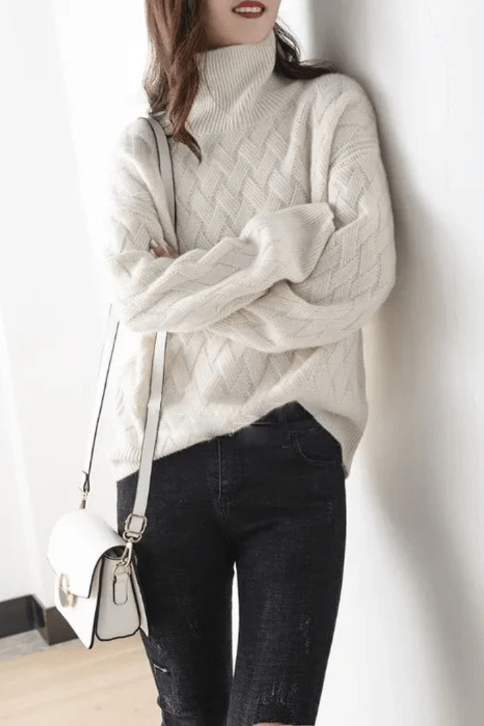 Knit Sweater Oversized Fit For Women | Lirena 7