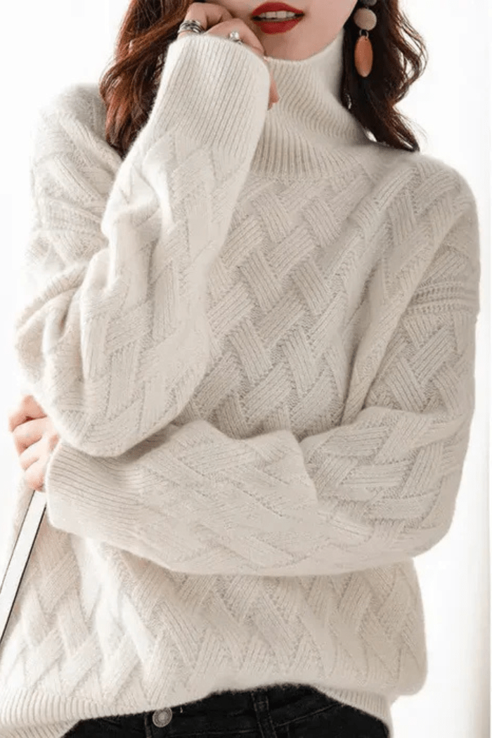 Knit Sweater Oversized Fit For Women | Lirena 8