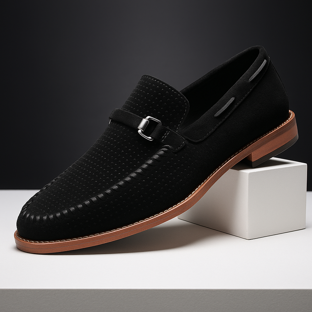 Leather Brown Loafers Stylish Design For Men | Braven 2