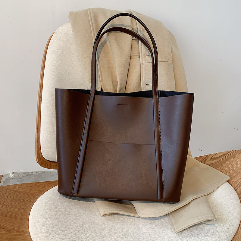 Leather Tote Bag Chic Design For Women | Liora 1