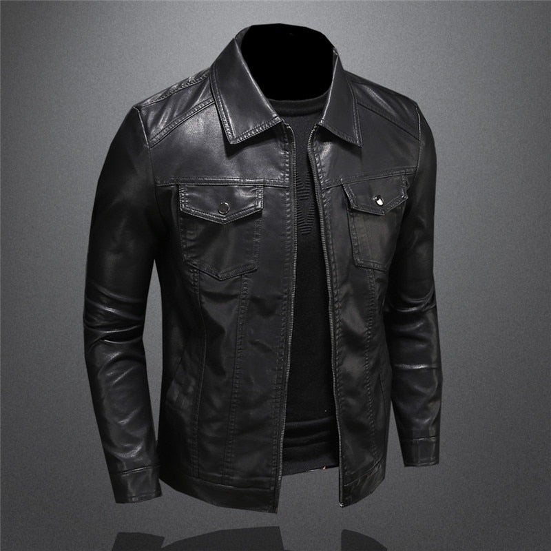 Lemur | Men's Leather Black Jacket 3