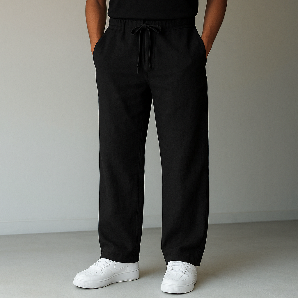 Lightweight Linen Pants For Men | Jorven 1