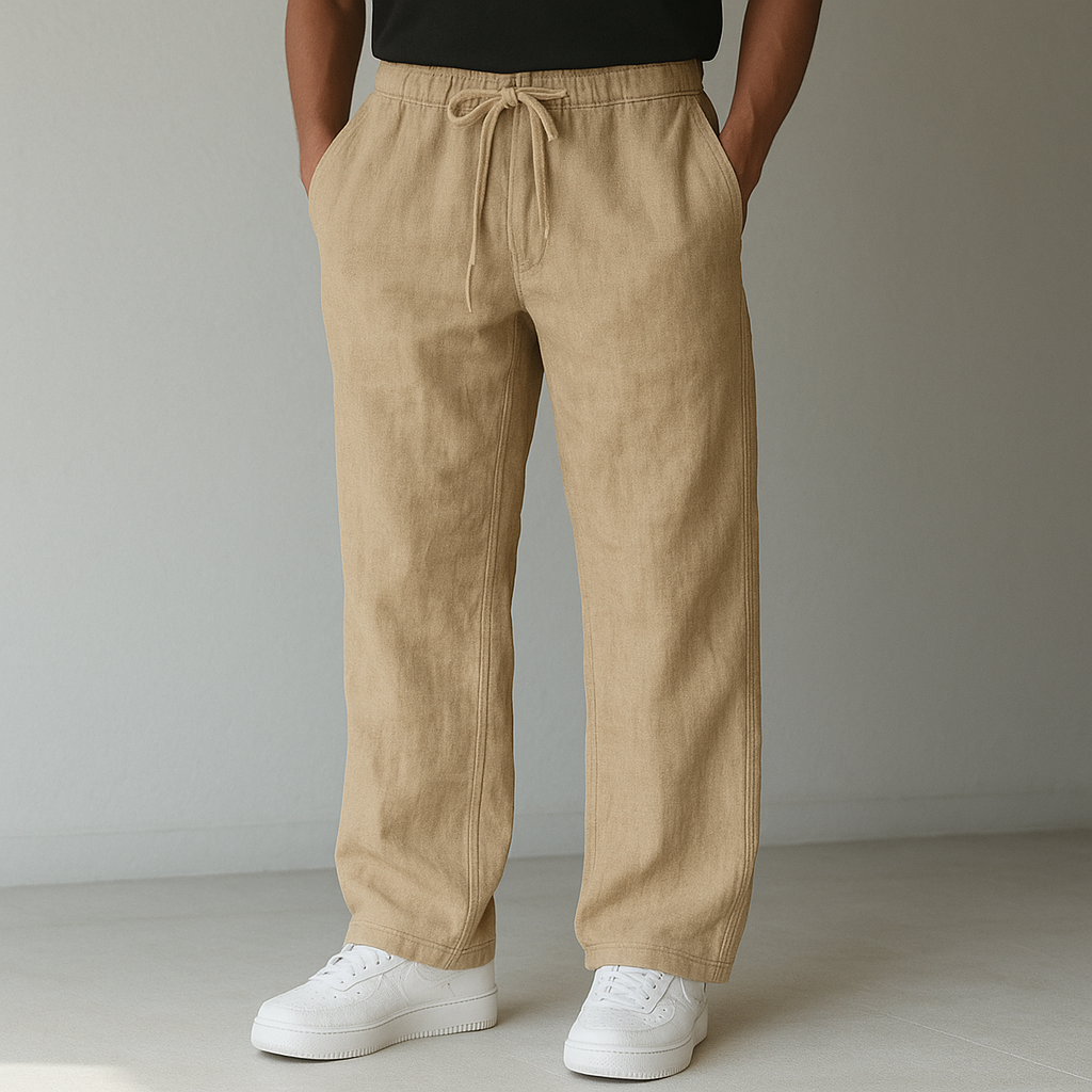 Lightweight Linen Pants For Men | Jorven 2