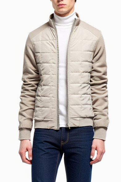 Lightweight Puffer-Style Zip Jacket for Men | Anton