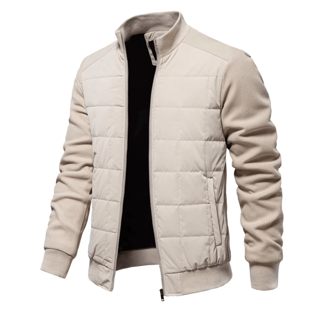 Lightweight Puffer-Style Zip Jacket for Men | Anton