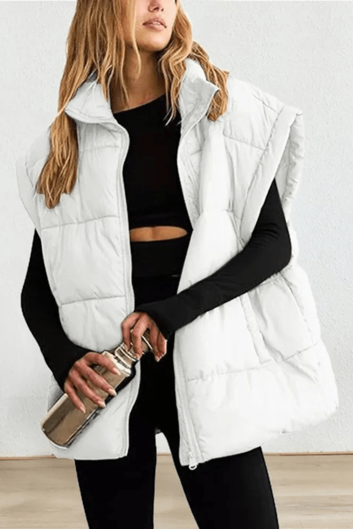Lightweight Puffer Vest For Women | Calina 3