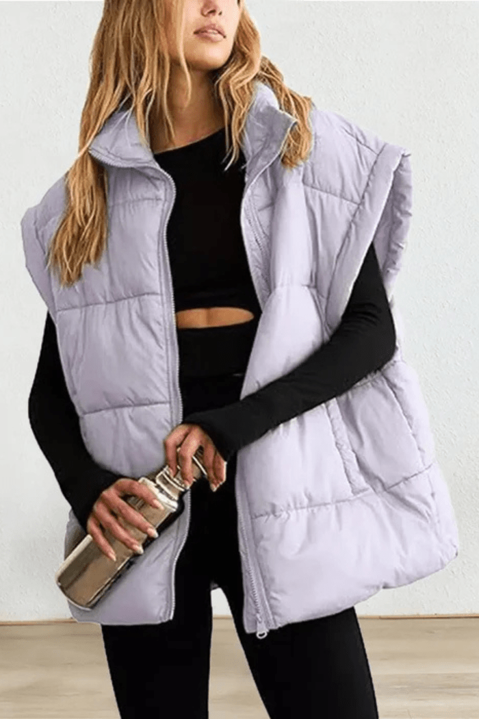 Lightweight Puffer Vest For Women | Calina 5