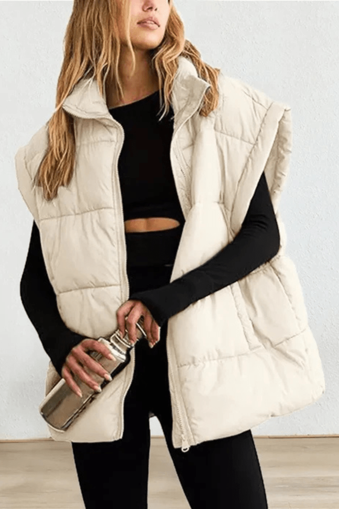 Lightweight Puffer Vest For Women | Calina 6