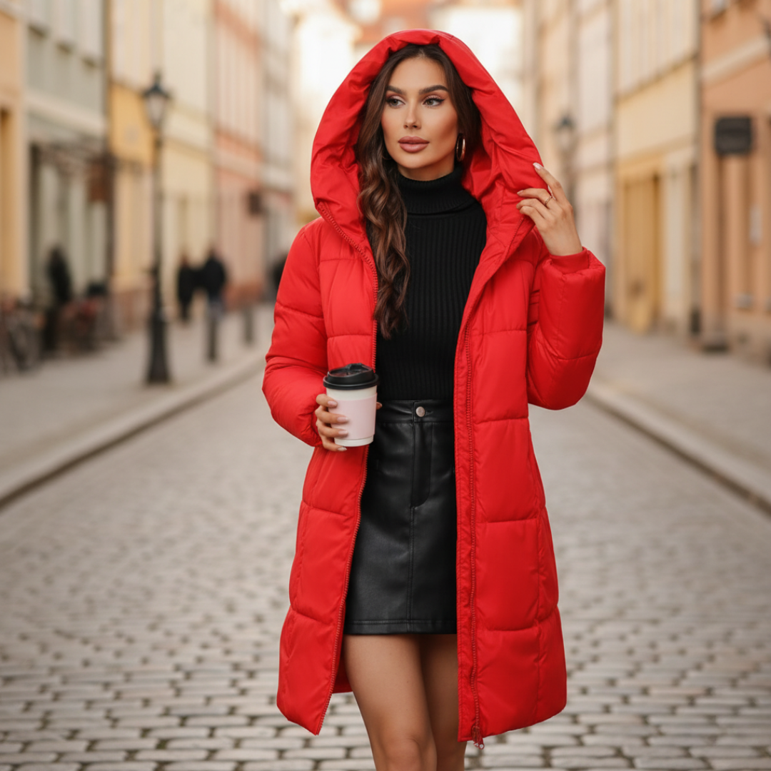 Long Down Jacket Warm Style For Women | Kylara 0