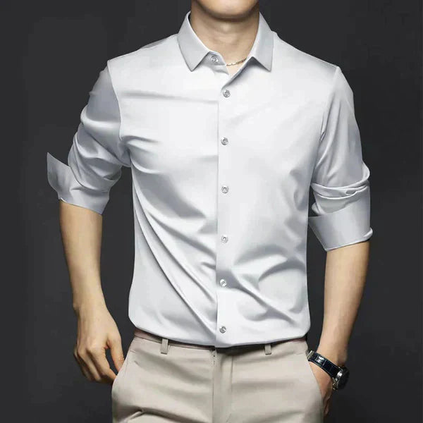 Long Sleeve Button Down Dress Shirt for Men | Denver