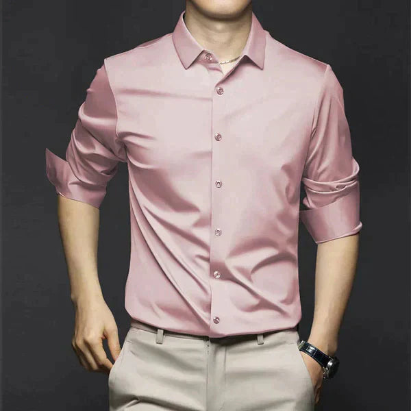 Long Sleeve Button Down Dress Shirt for Men | Denver