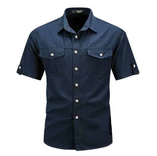 Melo | Spring Utility Pocket Mens Shirt 2