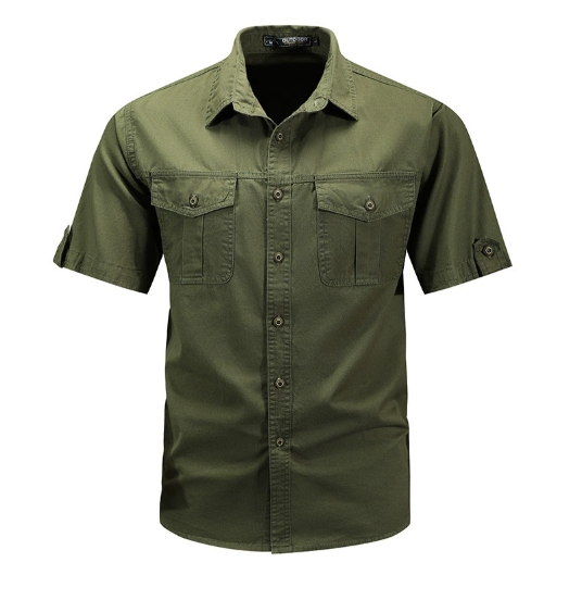 Melo | Spring Utility Pocket Mens Shirt 3