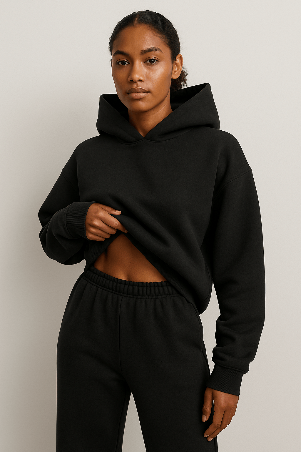 Oversized Hoodie And Jogger Set For Women | Jorina 0