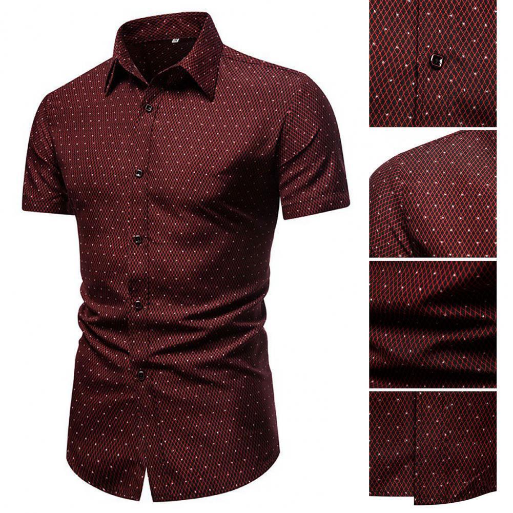  Printed Button Down Shirt for Men | Luca