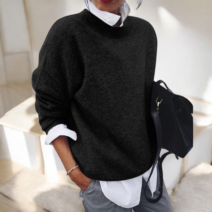 Relaxed Fit Knit Sweater For Women | Jorina 2