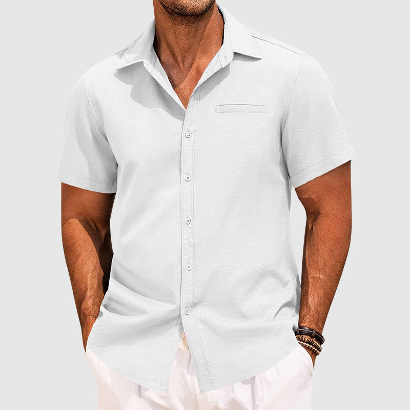 Short-Sleeved Summer Shirt For Men | Jorven 2