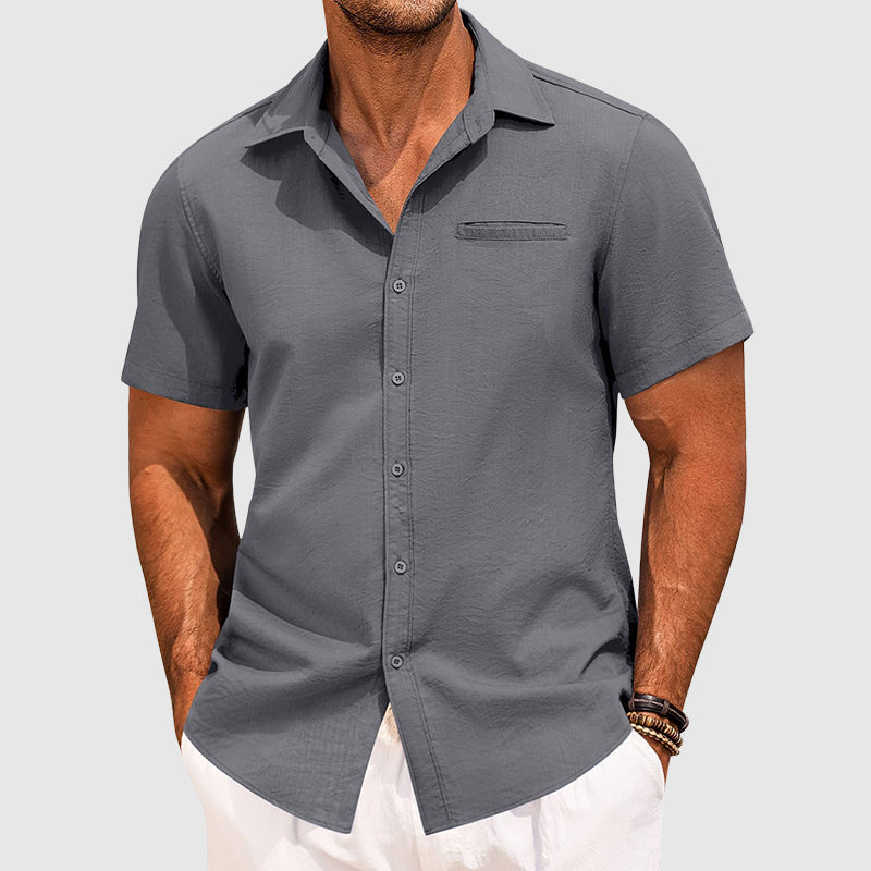 Short-Sleeved Summer Shirt For Men | Jorven 4
