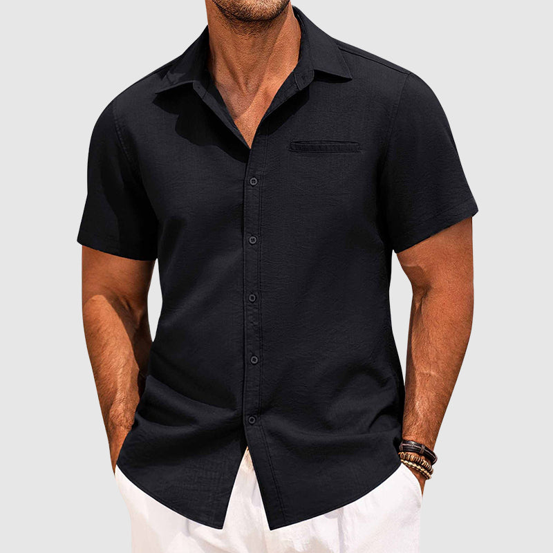 Short-Sleeved Summer Shirt For Men | Jorven 6
