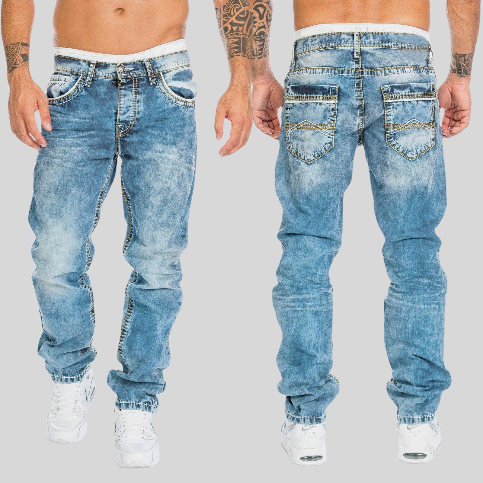 Slim Fit Denim Jeans For Men | Jorven 2
