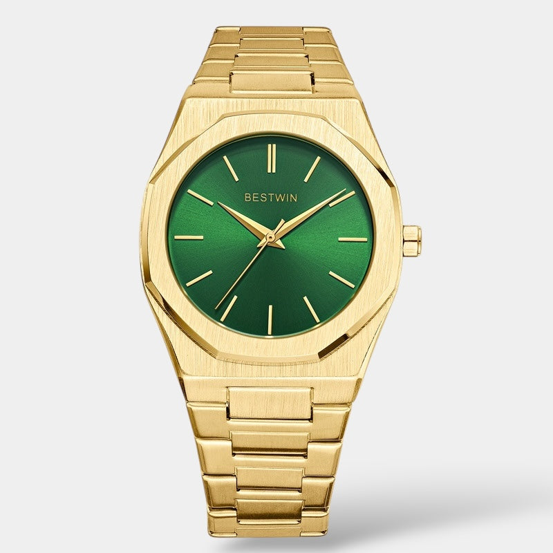 Stainless Steel Quartz Watch for Men | Alexander