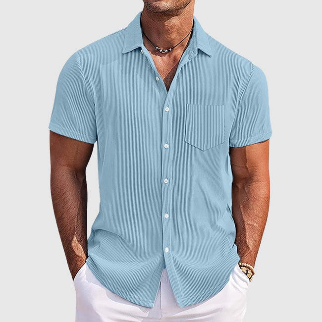 Striped Summer Shirt For Men | Jorven 0
