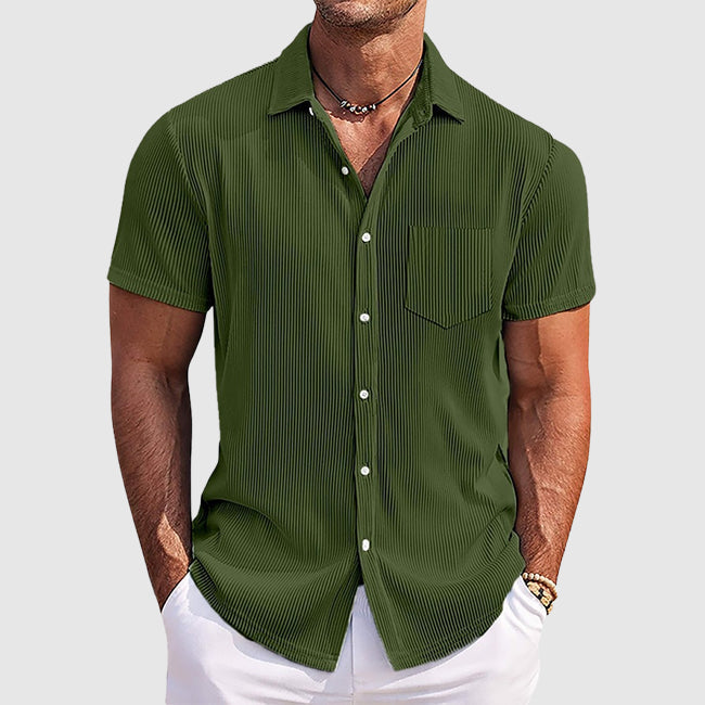 Striped Summer Shirt For Men | Jorven 1