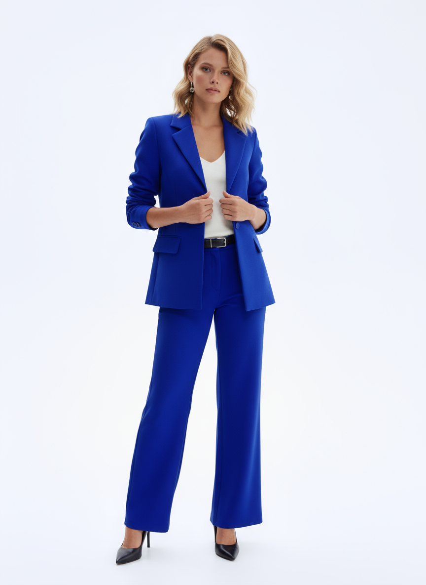Tailored Blazer And Pants Set For Women | Zareena 4