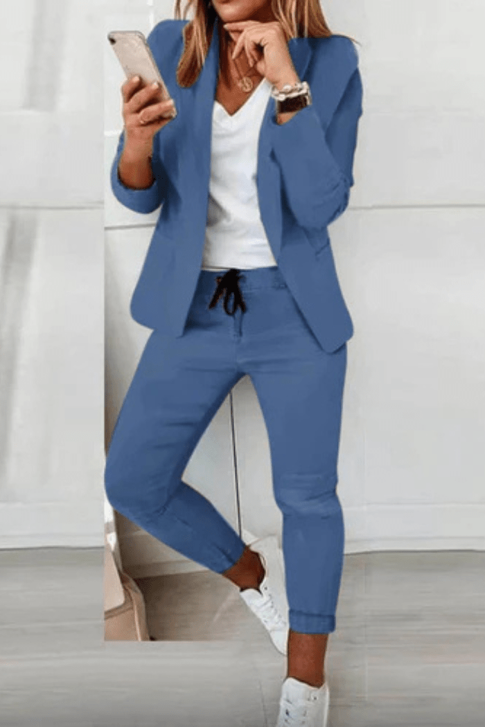 Tailored Blazer Set For Women | Zilara 0