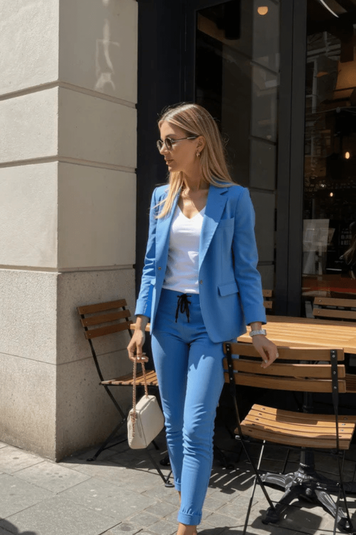 Tailored Blazer Set For Women | Zilara 1