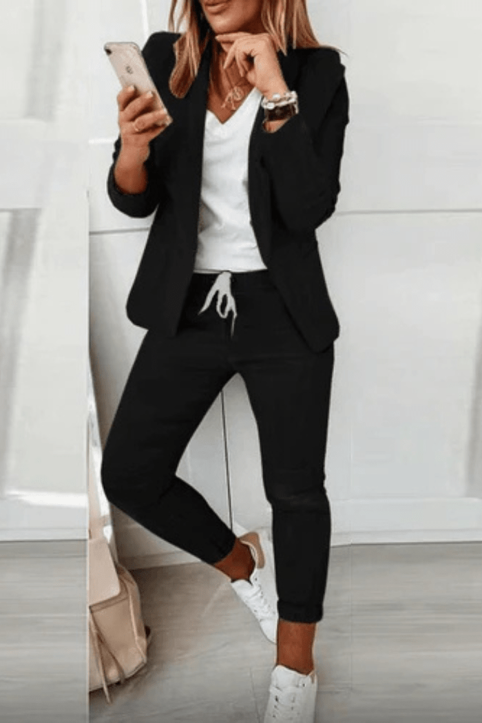 Tailored Blazer Set For Women | Zilara 4