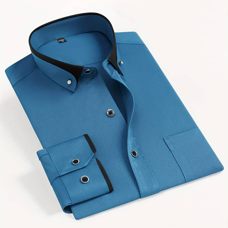 Tailored Dress Shirt Modern Fit For Men | Brevin 2