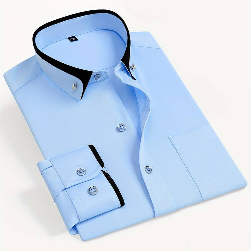 Tailored Dress Shirt Modern Fit For Men | Brevin 4