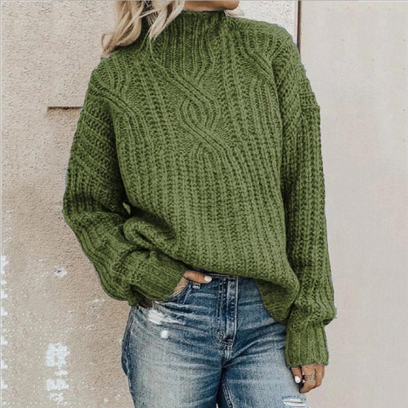 Turtleneck Sweater Elegant Fit For Women | Liora 0