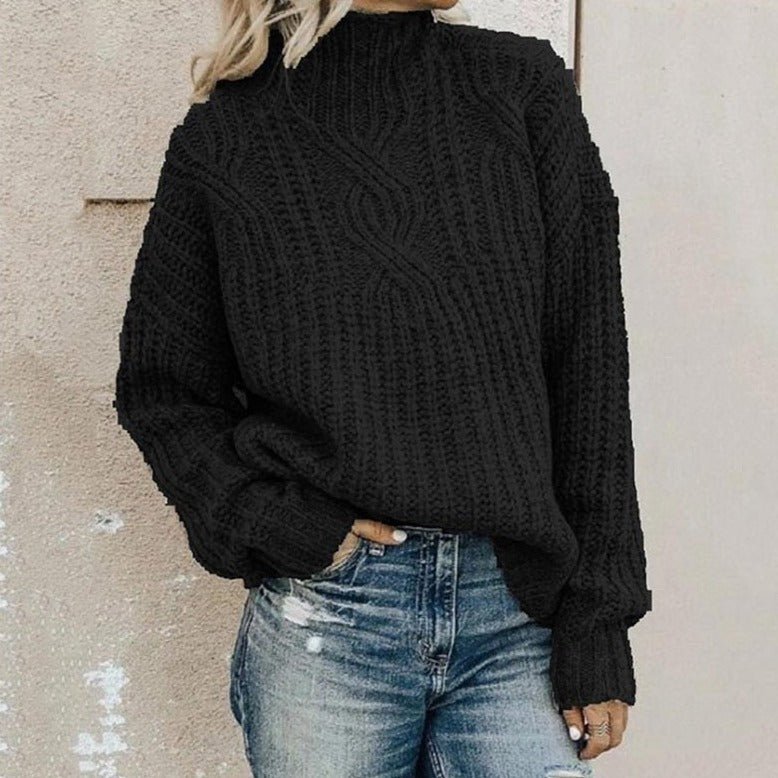 Turtleneck Sweater Elegant Fit For Women | Liora 1