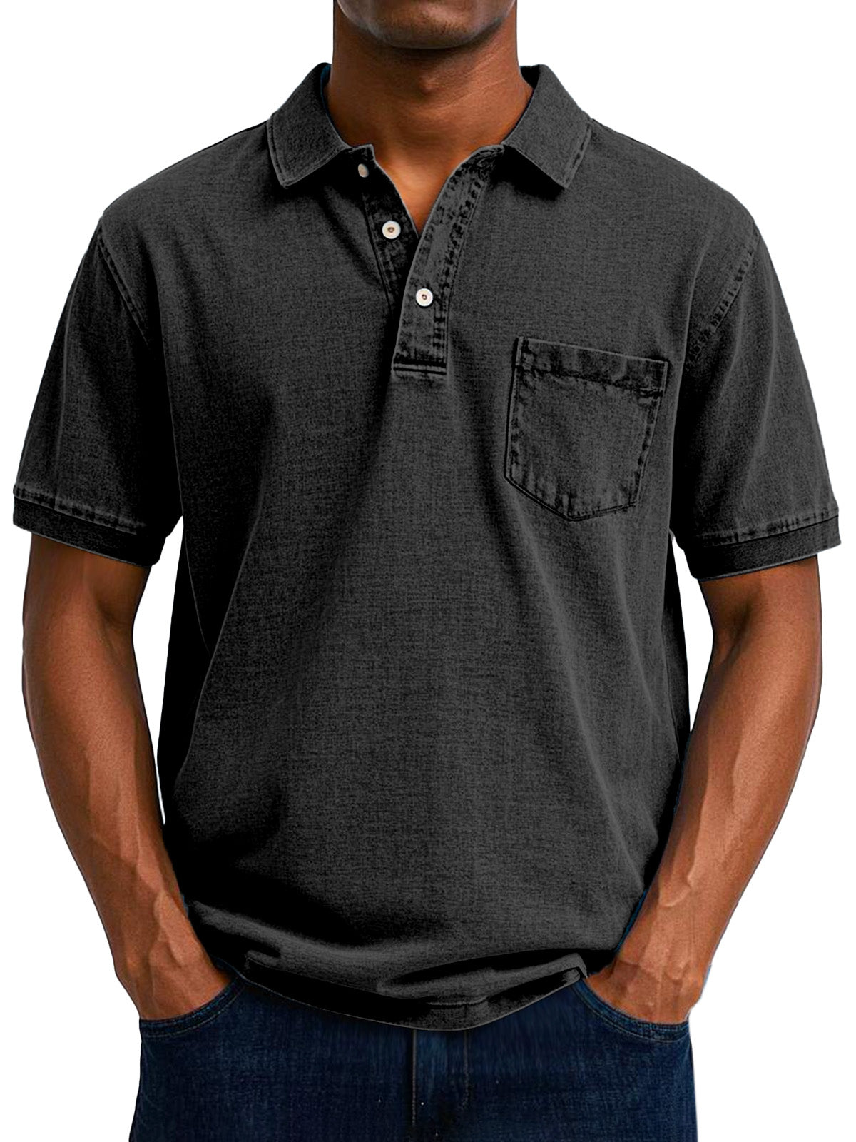 Vintage Casual Polo Shirt For Men | Jorven 3