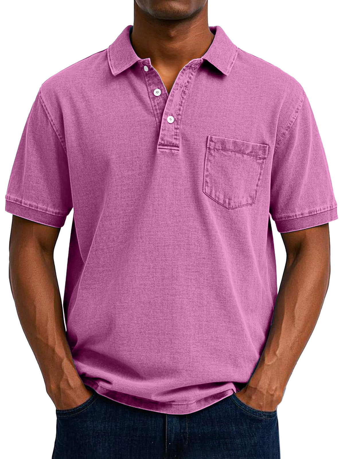 Vintage Casual Polo Shirt For Men | Jorven 7