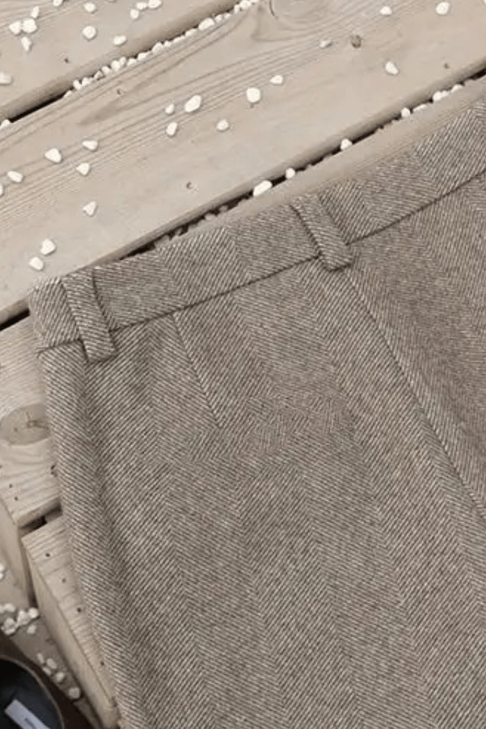 Wool Straight-Leg Trousers For Women | Jentis 6