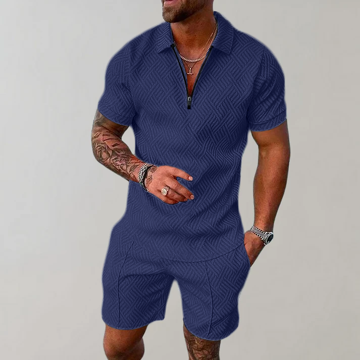 Zyleno | Modern Zip Polo Set 4